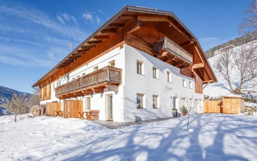 Agriturismo MARER Urlaub auf dem Bauernhof Niederdorf Exterior foto